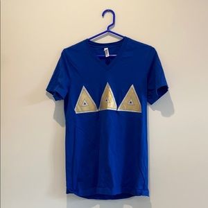 Tri Delta Navy and Blue T-Shirt